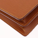 LOUIS VUITTON Epi Serviette Conseiller Aktetas Zipang Gold M54428 Auth 190766-17