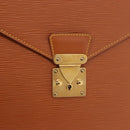 LOUIS VUITTON Epi Serviette Conseiller Aktetas Zipang Gold M54428 Auth 190766-18