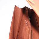 LOUIS VUITTON Epi Serviette Conseiller Aktetas Zipang Gold M54428 Auth 190766-22
