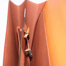 LOUIS VUITTON Epi Serviette Conseiller Aktetas Zipang Gold M54428 Auth 190766-25