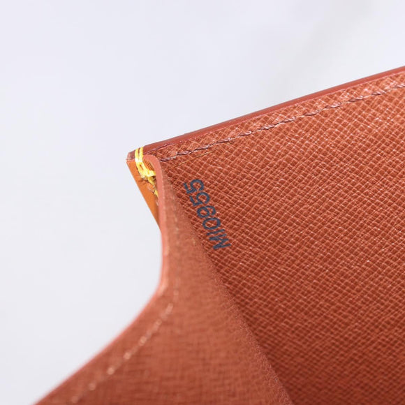 LOUIS VUITTON Epi Serviette Conseiller Aktetas Zipang Gold M54428 Auth 190766
