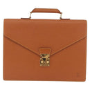LOUIS VUITTON Epi Serviette Conseiller Aktetas Zipang Gold M54428 Auth 190766-13
