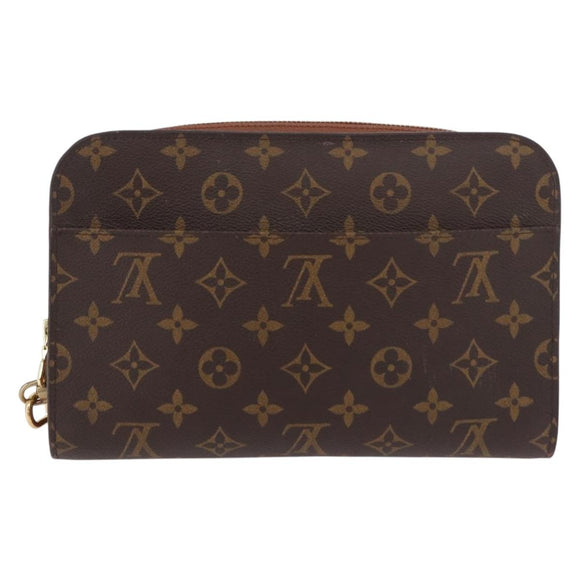 LOUIS VUITTON Monogram Orsay Clutch Bag M51790 LV Auth 190767