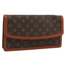 LOUIS VUITTON Monogram Pochette Dam GM Clutch Bag M51810 LV Auth 190769-1