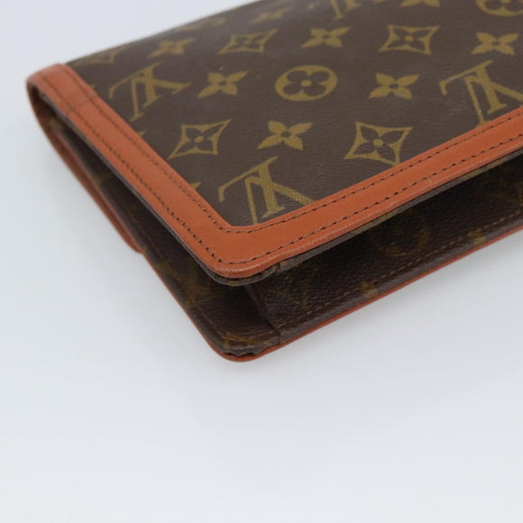 LOUIS VUITTON Monogram Pochette Dam GM Clutch Bag M51810 LV Auth 190769