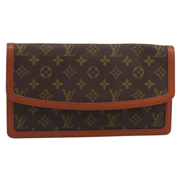 LOUIS VUITTON Monogram Pochette Dam GM Clutch Bag M51810 LV Auth 190769