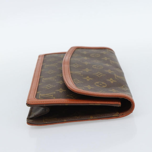 LOUIS VUITTON Monogram Pochette Dam GM Clutch Bag M51810 LV Auth 190769