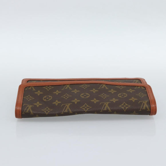 LOUIS VUITTON Monogram Pochette Dam GM Clutch Bag M51810 LV Auth 190769
