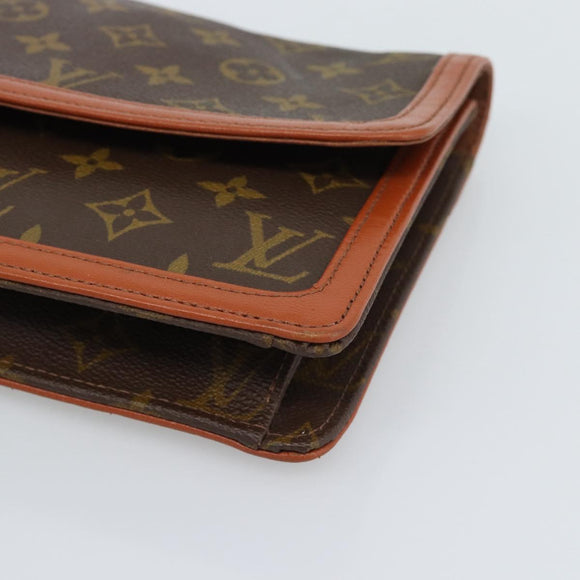 LOUIS VUITTON Monogram Pochette Dam GM Clutch Bag M51810 LV Auth 190769