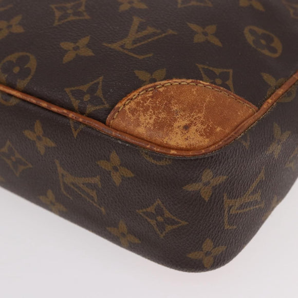 LOUIS VUITTON Monogram Compiegne 28 Clutch Bag M51845 LV Auth 190773