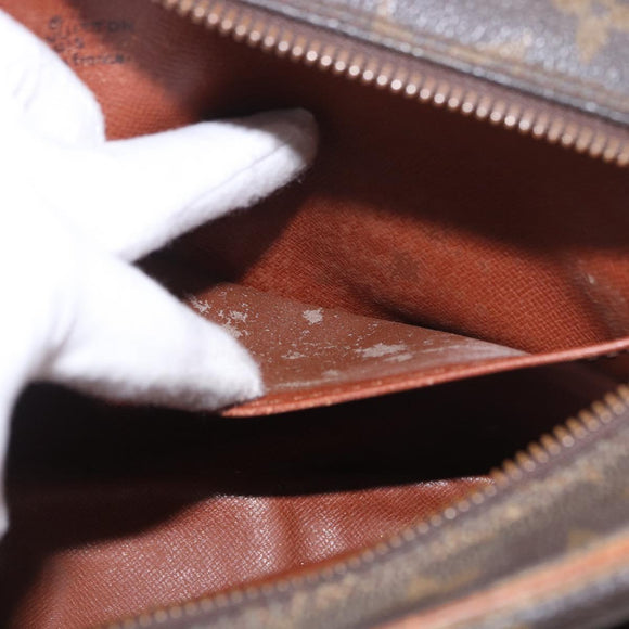 LOUIS VUITTON Monogram Compiegne 28 Clutch Bag M51845 LV Auth 190773