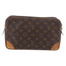 LOUIS VUITTON Monogram Compiegne 28 Clutch Bag M51845 LV Auth 190773-2