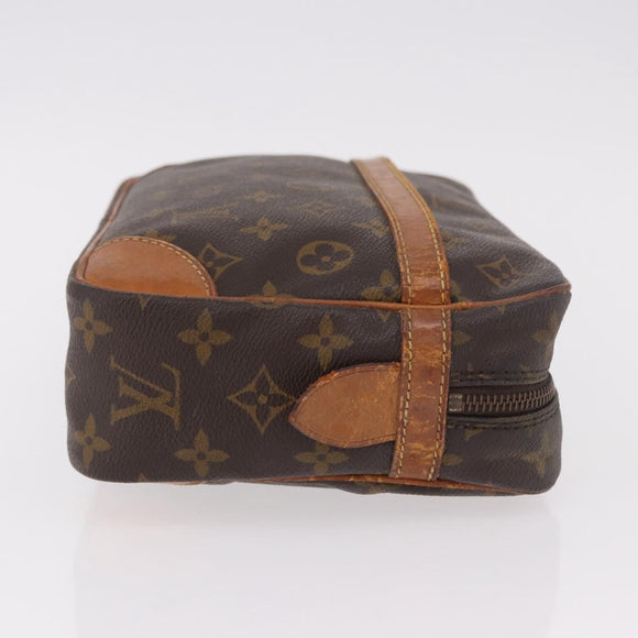 LOUIS VUITTON Monogram Compiegne 28 Clutch Bag M51845 LV Auth 190773