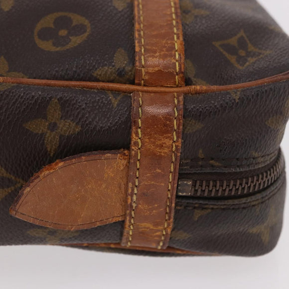 LOUIS VUITTON Monogram Compiegne 28 Clutch Bag M51845 LV Auth 190773