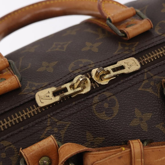 LOUIS VUITTON Monogram Keepall 45 Boston Bag M41428 LV Auth 190775