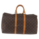 LOUIS VUITTON Monogram Keepall 45 Boston Bag M41428 LV Auth 190775-2