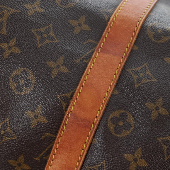 LOUIS VUITTON Monogram Keepall 55 Boston Bag M41424 LV Auth 190777