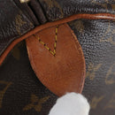 LOUIS VUITTON Monogram Keepall 55 Boston Bag M41424 LV Auth 190777-19