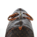 LOUIS VUITTON Monogram Keepall 55 Boston Bag M41424 LV Auth 190777-6