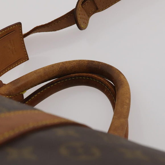 LOUIS VUITTON Monogram Keepall Bandouliere 60 Boston Bag M41412 LV Auth 190782