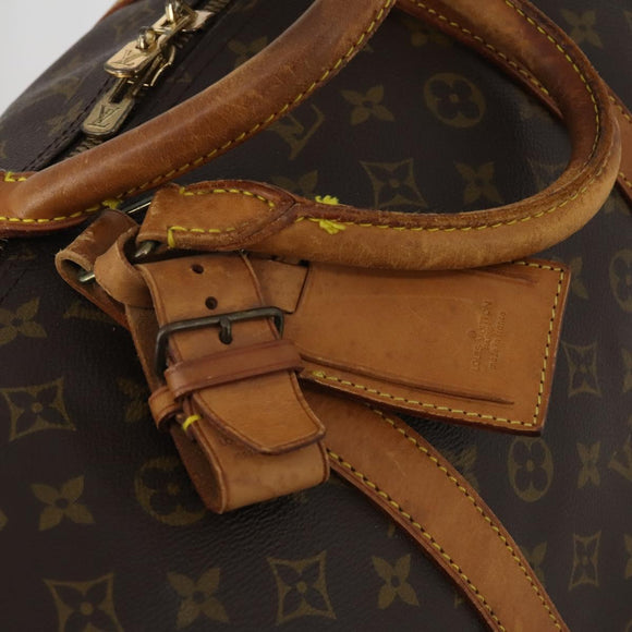 LOUIS VUITTON Monogram Keepall Bandouliere 60 Boston Bag M41412 LV Auth 190782