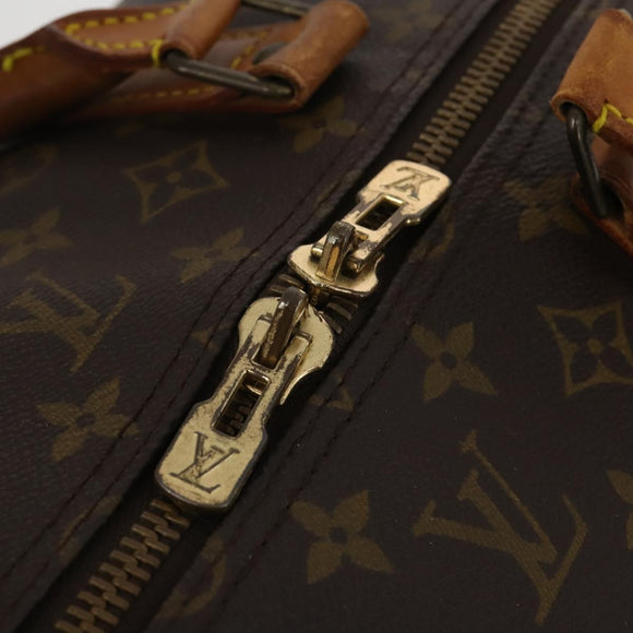 LOUIS VUITTON Monogram Keepall Bandouliere 60 Boston Bag M41412 LV Auth 190782