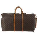 LOUIS VUITTON Monogram Keepall Bandouliere 60 Boston Bag M41412 LV Auth 190782-2