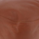 Coach Tote Bag Leather Brown Gold Auth 190783-11