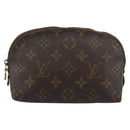 LOUIS VUITTON Monogram Pochette Cosmetic PM Cosmetic Pouch M47515 LV Auth 190793-13
