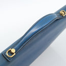 LOUIS VUITTON Epi Porte Documents Bandouliere Bag Toledo Blue LV Auth 190800-6