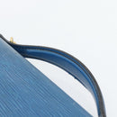 LOUIS VUITTON Epi Porte Documents Bandouliere Bag Toledo Blue LV Auth 190800-15