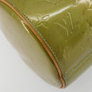 LOUIS VUITTON Monogram Vernis Bedford Hand Bag Baby Blue M91007 LV Auth 190801-17