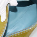 LOUIS VUITTON Monogram Vernis Bedford Hand Bag Baby Blue M91007 LV Auth 190801-11