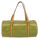 LOUIS VUITTON Monogram Vernis Bedford Hand Bag Baby Blue M91007 LV Auth 190801-2