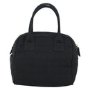 Christian Dior Canage Hand Bag Canvas Black Gold Auth 190803-2