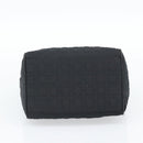 Christian Dior Canage Hand Bag Canvas Black Gold Auth 190803-5