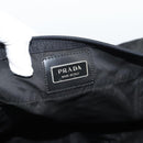 PRADA Boston Bag Nylon 2way Black Silver Auth 190804A-20
