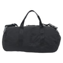 PRADA Boston Bag Nylon 2way Black Silver Auth 190804A-3
