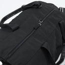 PRADA Boston Bag Nylon 2way Black Silver Auth 190804A-6