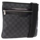 LOUIS VUITTON Damier Graphite Tomas Shoulder Bag N58028 LV Auth 190807-1