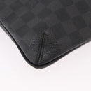 LOUIS VUITTON Damier Graphite Tomas Shoulder Bag N58028 LV Auth 190807-9