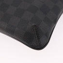 LOUIS VUITTON Damier Graphite Tomas Shoulder Bag N58028 LV Auth 190807-14