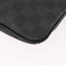 LOUIS VUITTON Damier Graphite Tomas Shoulder Bag N58028 LV Auth 190807-16