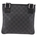 LOUIS VUITTON Damier Graphite Tomas Shoulder Bag N58028 LV Auth 190807-2