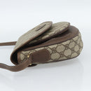 GUCCI GG Supreme Shoulder Bag PVC Beige Gold 001 58 6861 Auth 190808-3
