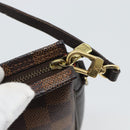 LOUIS VUITTON Damier Ebene Trousse Make Up Pouch N51982 LV Auth 190814-10