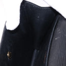 LOUIS VUITTON Epi Montaigne 23 Clutch Bag Black M52662 LV Auth 190815-17