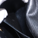 LOUIS VUITTON Epi Montaigne 23 Clutch Bag Black M52662 LV Auth 190815-18