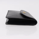 LOUIS VUITTON Epi Montaigne 23 Clutch Bag Black M52662 LV Auth 190815-4