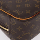LOUIS VUITTON Monogram Trouville Hand Bag M42228 LV Auth 190821V-15
